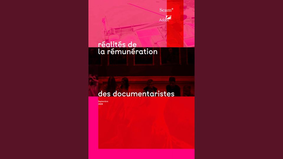 La rémunération des documentaristes - Etude Scam - Addoc