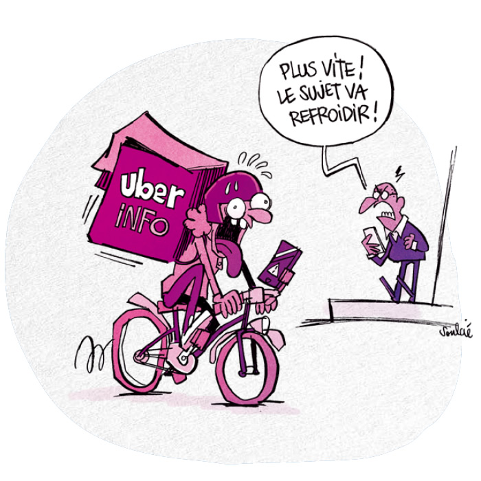 Place singulière des auteurices - dessin : Soulcié