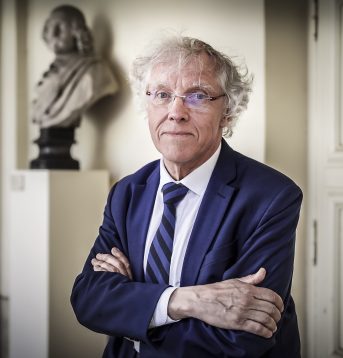 Pascal Ory. Photographie par Benjamin Geminel / Hans Lucas.