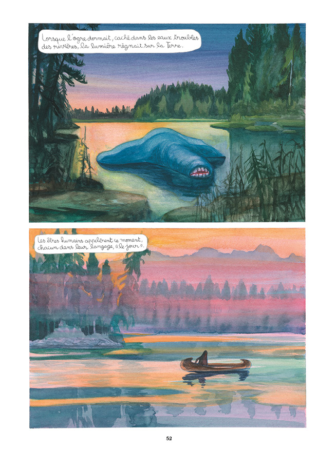 René·e aux bois dormants de Elene Usdin Prix du Récit dessiné 2022