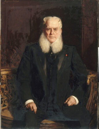 Alfred Chauchard 1896 Benjamin-Constant Huile sur toile H. 130,5 ; L. 97,0 cm. Legs Alfred Chauchard, 1910 © RMN-Grand Palais (Musée d’Orsay) / Hervé Lewandowski