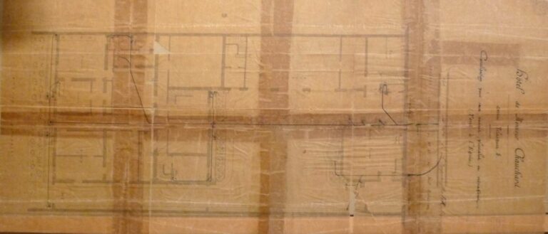 Canalisation pour eaux vannes, pluviales et ménagères, 1888 – 1888_AD75-3589W 2307