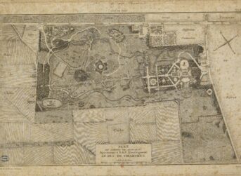 Plan du jardin de Monceau appartenant S.A.S. Monseigneur le duc de Chartres, 1779 – BHVP-1 EST 01984
