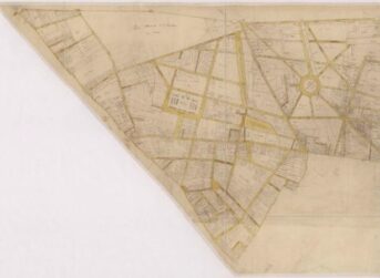 Plan parcellaire de la rive droite de Paris (1830-1850), 1er quartier Roule – BHVP-RES-A1513-1