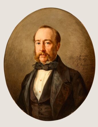 Wilhem Krafft 1854 - Jacques-Raymond Brascassat - Musé-Hôtel Le Vergeur, Reims - Huile sur bois - 21,2 X 16,8