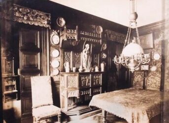 Vues des collections de l’hôtel du 5, avenue Velasquez – INHA, Ms 568