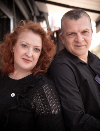 Raphaël Garrigos et Isabelle Roberts - photo Benjamin Géminel / Hans Lucas