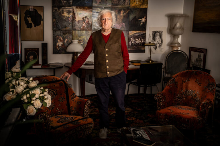 Serge Rezvani - photo : Benjamin Géminel / Hans Lucas