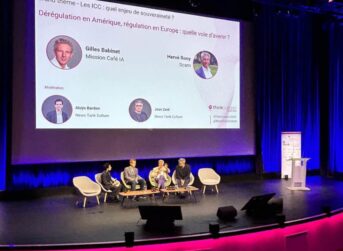 Conférence Thinkculture 2025 avec avec Hervé Rony de la Scam et Gilles Babinet de la Mission Café IA