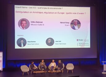 Débat sur la dérégulation, l'IA, le code of good practice à l'occasion de Thinkculture 2025